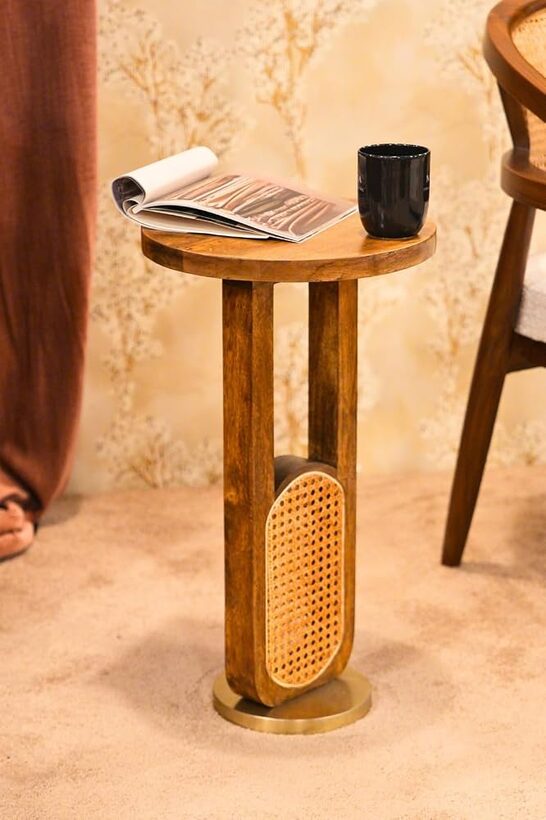 Little eXtra Round Solid Wood Coffee Table